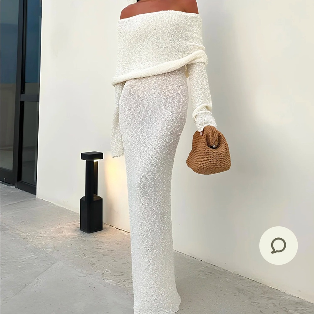 Meshki Marisol White Dress